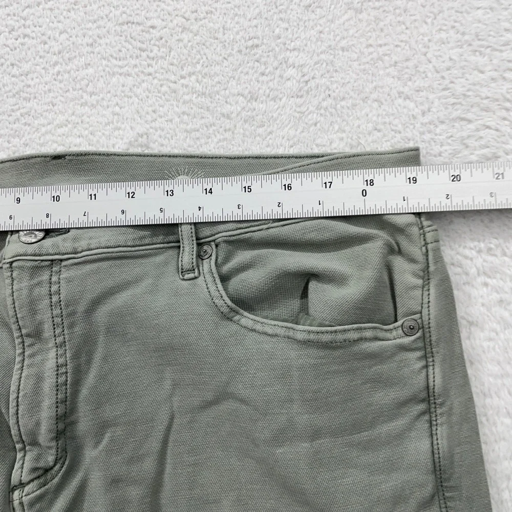 Faherty Brand Mens Size 40 Gray Slim‎ Fit Denim Pants Casual Everyday Trousers